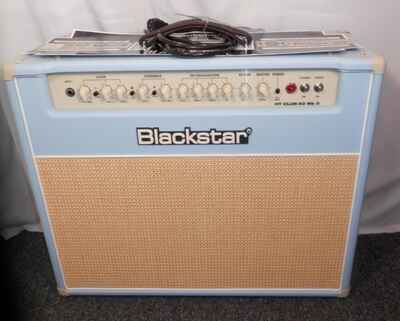 Blackstar HT Club 40 MkII "Black & Blue" 1x12 Vintage 30 Tube Amp Combo used