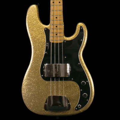 Fender 1977 Precision Bass in Gold Sparkle, Pre-Owned