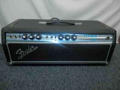 Fender Bassman Amp Silverface tube amplifier head used vintage 1968