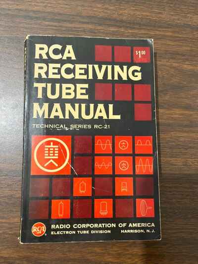 RCA Receiving Tube Manual 1961 paperback