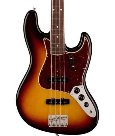Pre-Owned Fender American Vintage II 1966 Jazz Bass - 3-Color Sunburst