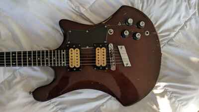Guild S-300 Walnut 1977 ebony fingerboard Dimarzios rare rocking electric guitar