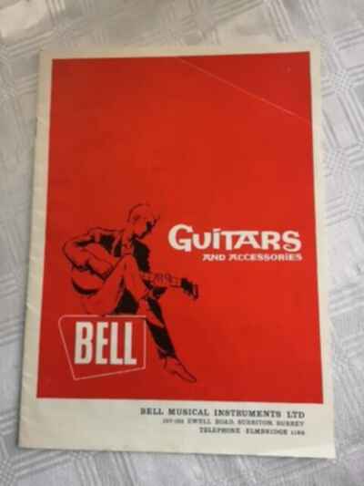 Vintage Bell Music Guitar Amplifier catalogue Watkins etc