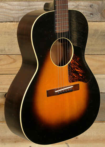 Kalamazoo 1936 KG-14 Acoustic Guitar Sunburst w /  Case "Good Condition"