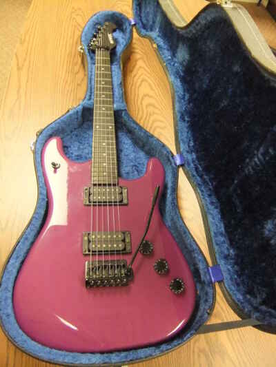 Infinox by JTG 1980s Guitar Purple With Case Mega Rare E504049 SUBMIT BEST OFFER