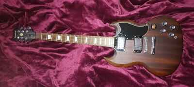 Gitarre Epiphone SG Wormbrown