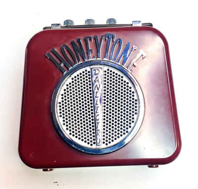 Vintage 1998 Danelectro Honeytone Mini Amplifier Burgundy N10 Guitar Amp