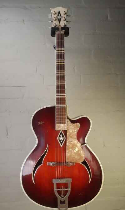 1962 Höfner 464 Schlaggitarre  Archtop.