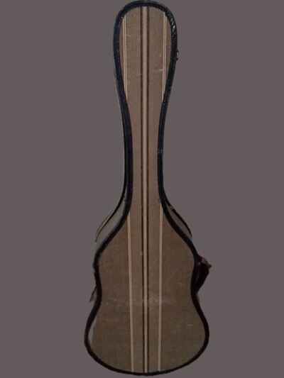 Vintage Parlor guitar case Rare Unique design 40