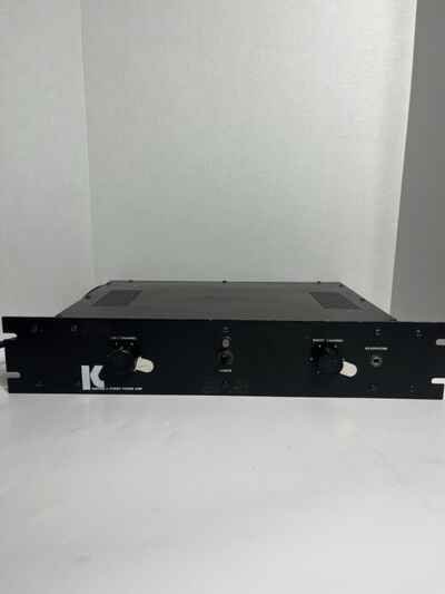 Working Vintage Kustom X Stereo Power Guitar Amp Amplifier
