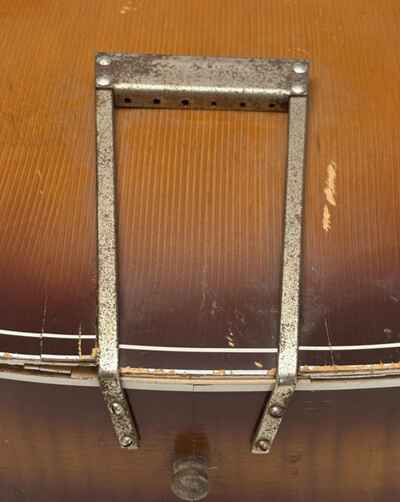 Vintage 50??s 60??s Archtop Guitar Metal TAILPIECE Harmony Kay Silvertone Airline
