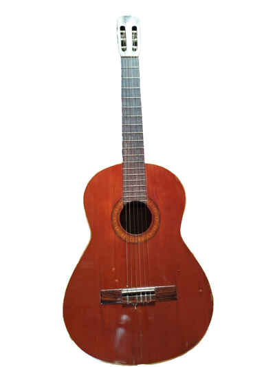 chitarra Alhambra Prodotta A Muro De Alcoy Spagna Anno 1977 Segni Del Tempo