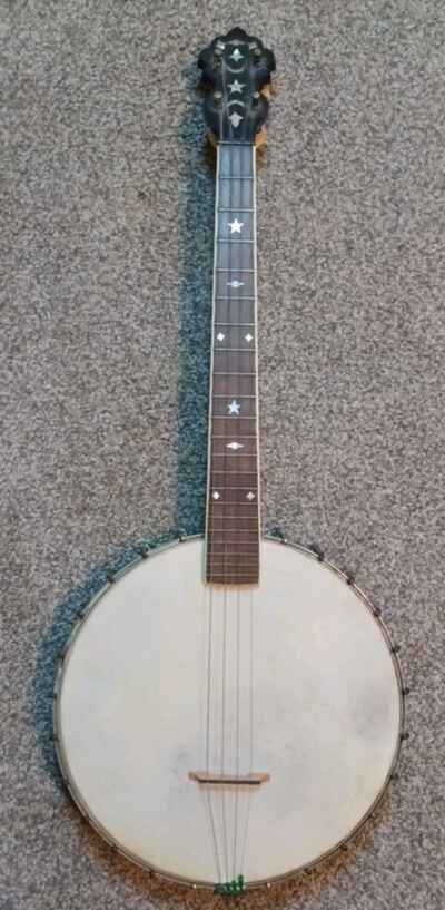 Vintage Bruno & Sons Circa 1915 Tenor Banjo folk bluegrass
