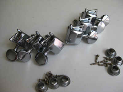 Vintage Teisco Domino Univox Crescendo Japan Guitar Tuners for Project