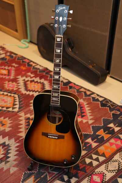 1978 Gibson J-160E Custom with Original Hard Case