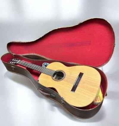 Acoustic Guitar In Case By Giannini Of Brazil