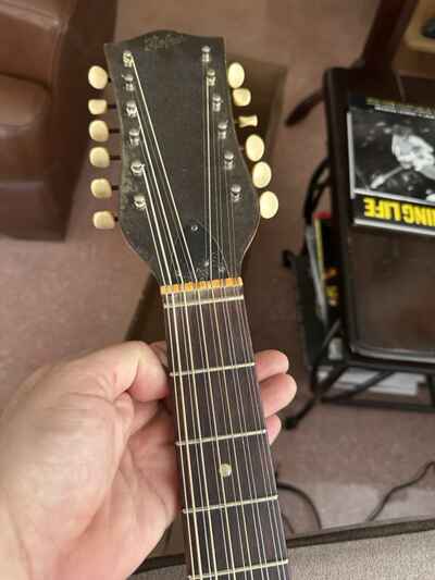 1968-69 Hofner 12 string acoustic guitar