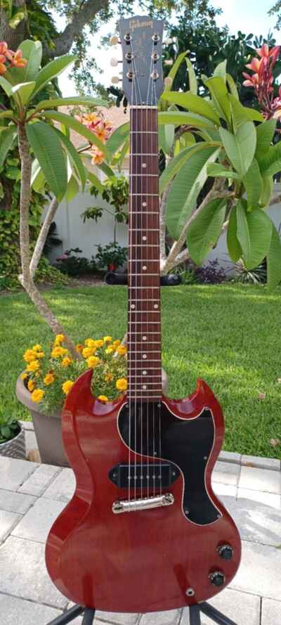 Gibson 1961 SG Jr Cherry All Original Very Good No Issues 100% Positive Seller