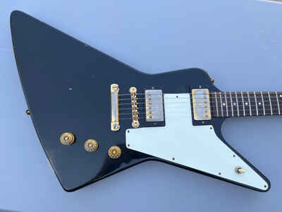 1981 Gibson Explorer Black All Original