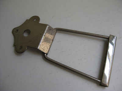 Vintage Martin Bell Harmony Kay Regal Parlor Guitar Tailpiece Part for Project