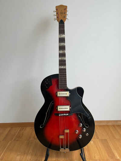 Framus Sorella Thinline 5 / 59-52, Vintage Semiakustik Gitarre