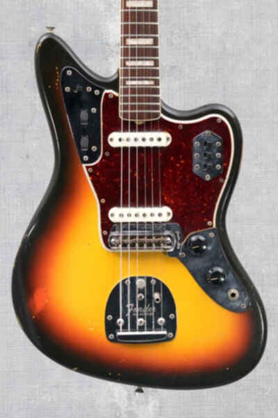 1966 Fender Jaguar - All Original Beauty w /  Deluxe Molded Hardshell Case