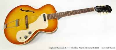 1965 Epiphone Granada Electric Guitar - All Original w /  Hard Case