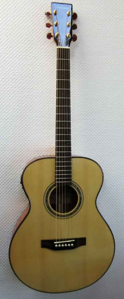 Shaftesbury 3180e Elektro Akustische Mini Jumbo Gitarre mit Fishman Pickup