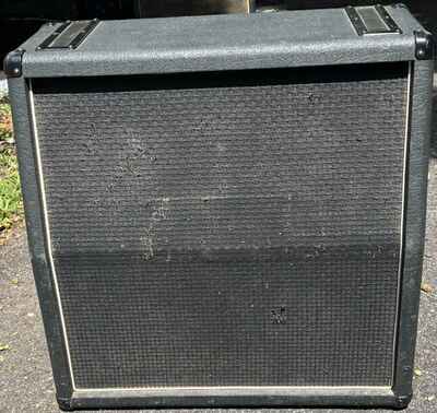 1970s Marshall 1960A 4x12 Guitar Speaker Cabinet 412 Cab Angled