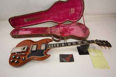 1962 Vintage Les Paul SG body vintage all original w / Pink & Brown original case