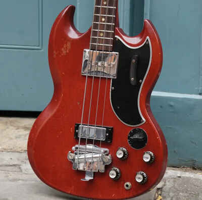 Gibson EB-3 1965 - Cherry Red JACK BRUCE CREAM