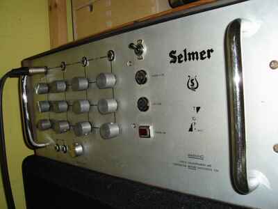 Selmer PA 100 MK II Amp / Bassamp Head, incl. 4x10" Selmer Cabinet, BJ 1967-69