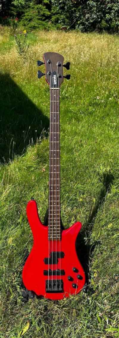 Warwick Streamer Stage I 4-String, 1985, Rot