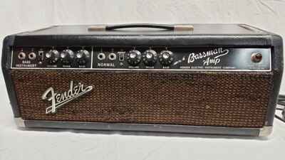 1965 Fender Bassman amp head