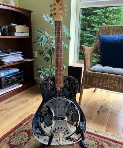 1970??s Vintage DOBRO DM33D Metal Body Resonator Guitar in good condition