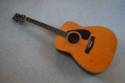 Vintage c. 1970 Framus Texan dreadnought acoustic guitar, Germany. Blonde maple.