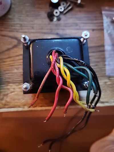 1964 FENDER ELECTRIC 125A1A TUXEDO PRINCETON GUITAR AMP POWER TRANSFORMER 606420