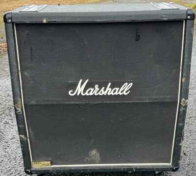 2000 Marshall 1960AV 200 Watt 16 Ohm 4x12 Guitar Speaker Cabinet 412 Cab