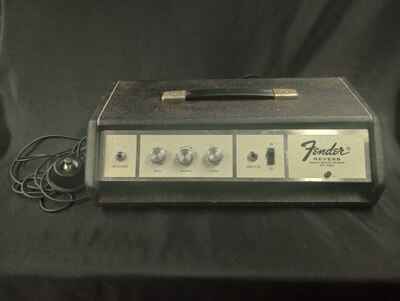 1968-72 Fender FR-1000 Solid State Reverb Unit Recapped Serviced Sounds Great!!!