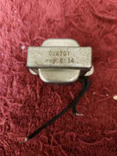 1966 FENDER SCHUMACHER 606614 GUITAR AMP CHOKE 125C3A 022707 DELUXE VIBROLUX REV