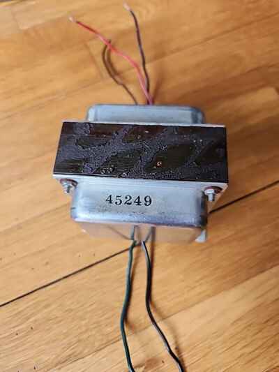 1957-1961 FENDER TWEED BASSMAN 5F6-A OUTPUT TRANSFORMER TRIAD 45249 WORKING OEM