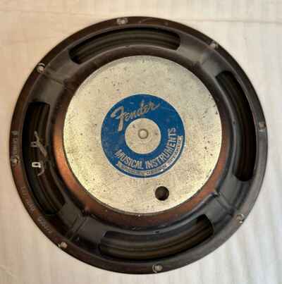 Fender 12" 040598 Special Design Speaker - VINTAGE Blue Label