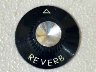 Vintage Skirted Amp Knob * Reverb *  Crescent Shaft