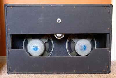 1965-67 Vintage Vox AC50 Super Twin 212 Cabinet Cab w /  Fane 122 / 17 Speaker &horn