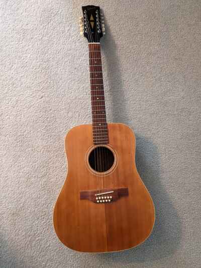 GIBSON B-45-12N: 12 STRING ACOUSTIC GUITAR. 1968. Serial # 523110
