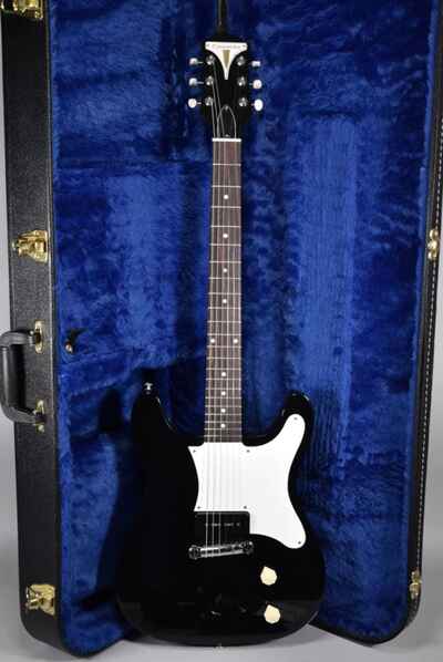 2024 Epiphone USA Coronet Ebony Finish Electric Guitar w / OHSC