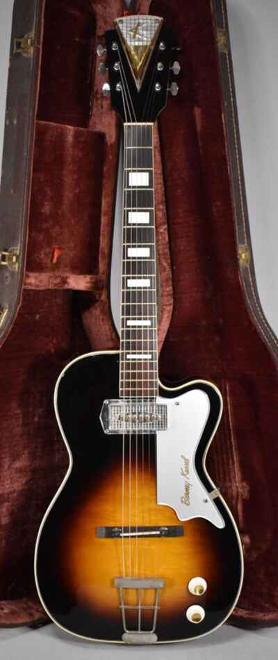 1960 Kay K1700 Barney Kessel Pro Sunburst w / OHSC