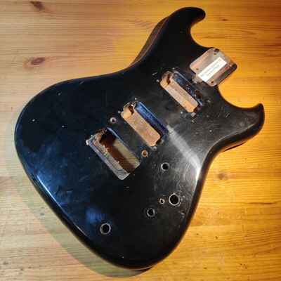 SPARES Vintage 1985 Westone Spectrum DX Matsumoku Japan Guitar Body Gloss Black