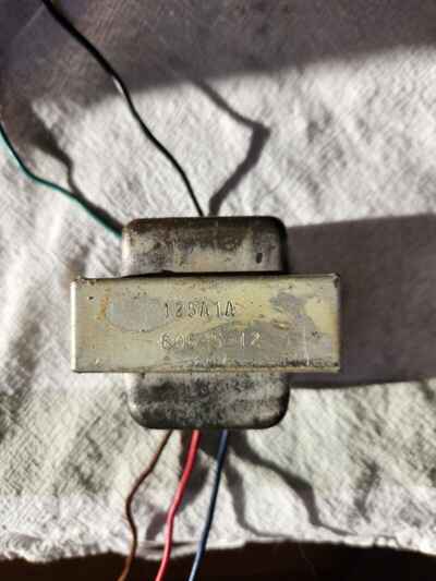 1965 FENDER 125A1A DELUXE REVERB GUITAR AMP OUTPUT TRANSFORMER 606512 WORKING