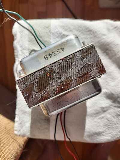1957-1961 FENDER TWEED BASSMAN 5F6-A OUTPUT TRANSFORMER TRIAD 45249 WORKING OEM